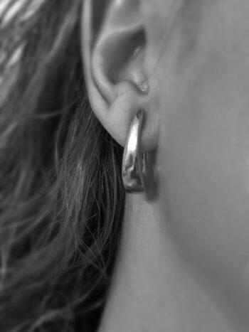 Сребърни обеци 