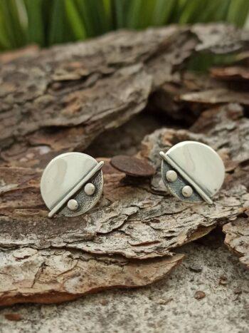 Дамски сребърни обеци 1311E