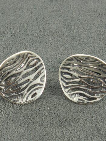 Дамски сребърни обеци 