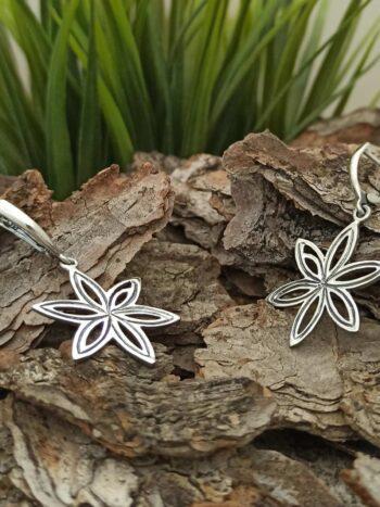 Дамски сребърни обеци 951E