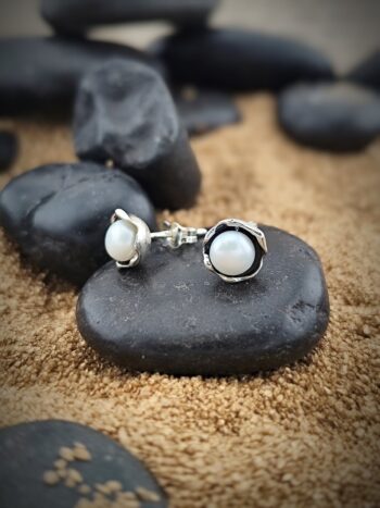 KABBALAH* сребърни обеци-талисман 1454E