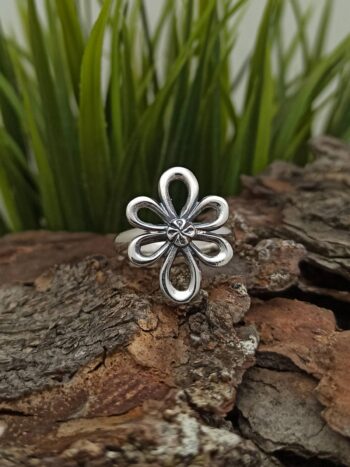 Дамски сребърен пръстен 1101R