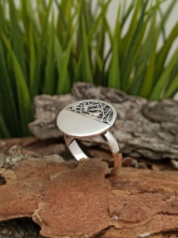 Дамски сребърен пръстен 1374R