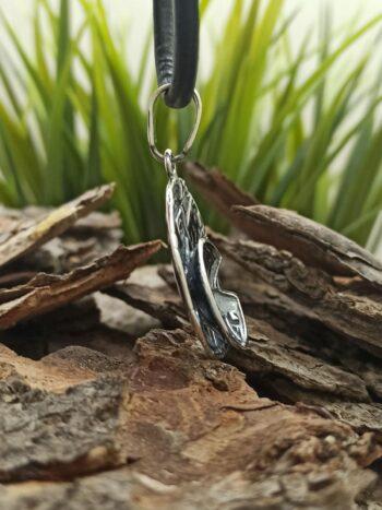 Дамски сребърен медальон 1036M