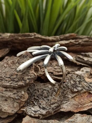 Дамски сребърен пръстен „ЗАРЯ“ 1023R