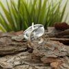 Дамски сребърен пръстен с речна перла модел 890R на Студио Николас