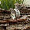 Масивен пръстен от сребро 426R Студио Николас Български производител на бижута за мъже и жени от сребро 925 проба сребърна халка за мъж