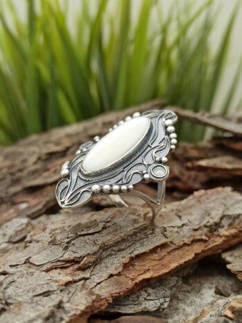 Сребърен пръстен „Флор де ла Мар“