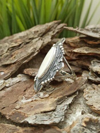 Сребърен пръстен „Флор де ла Мар“