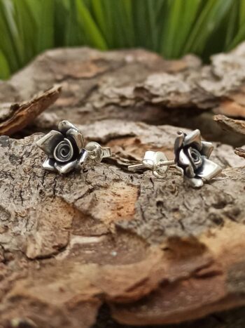 Сребърни обеци 