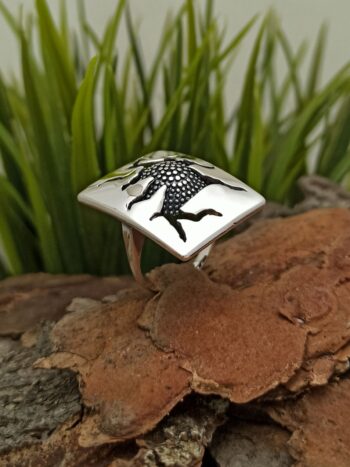 Дамски сребърен пръстен 895R