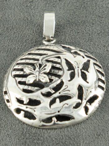 Дамски сребърен медальон 781M