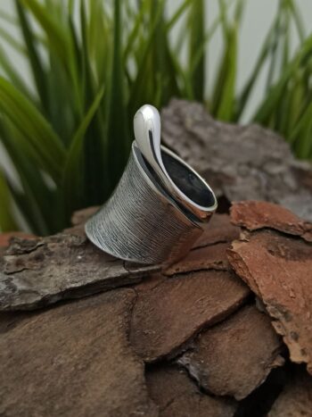 Дамски сребърен пръстен „Цар на Гората“