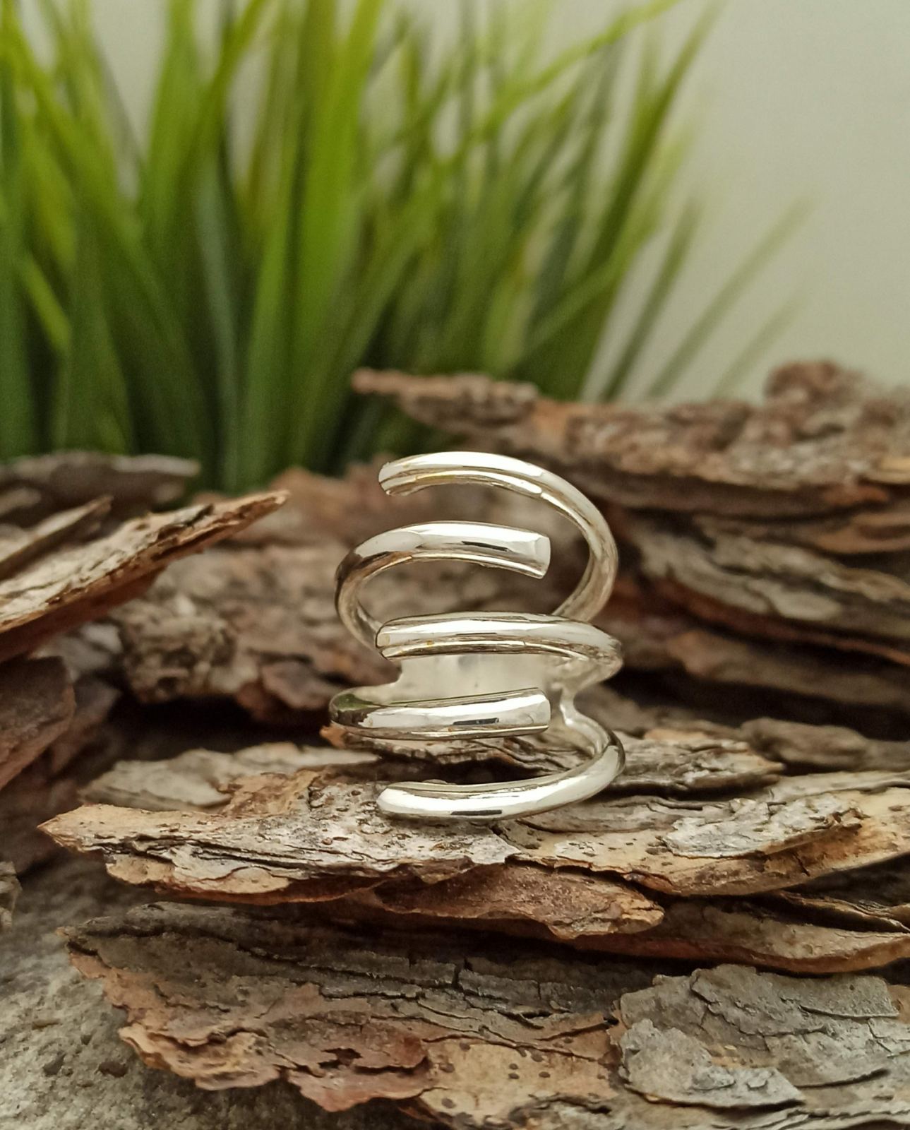 Дамски сребърен пръстен 549R