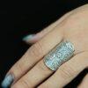 Дамски сребърен пръстен МАНДАЛА 1221R студио николас