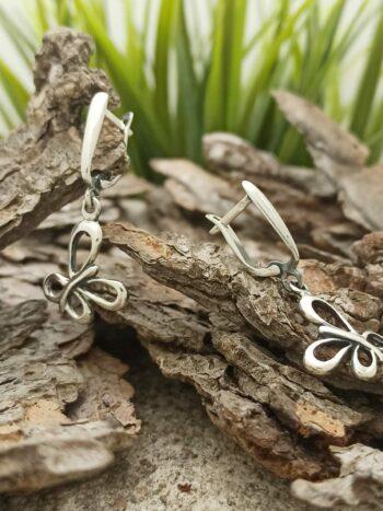 Сребърни обеци 