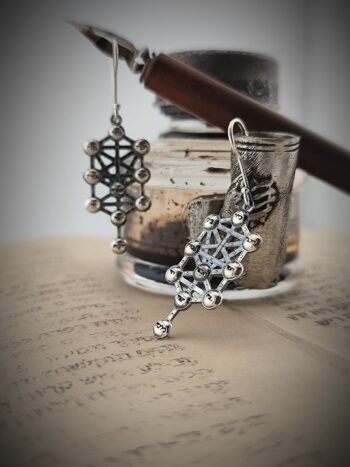 Kabbalah* обеци “СЕФИРОТ ДЪРВОТО на ЖИВОТА”