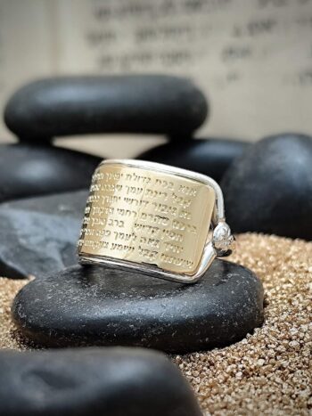 Пръстен от злато и сребро AnaBekoach