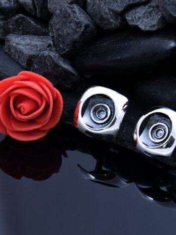 Сребърни обеци 