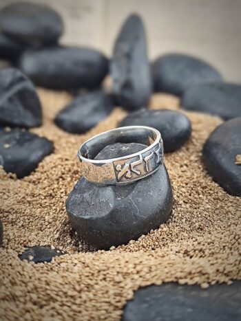 KABBALAH* пръстен за просперитет от сребро