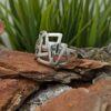 Дамски сребърен пръстен „ЛАБИРИНТ“