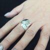 Дамски сребърен пръстен 550R