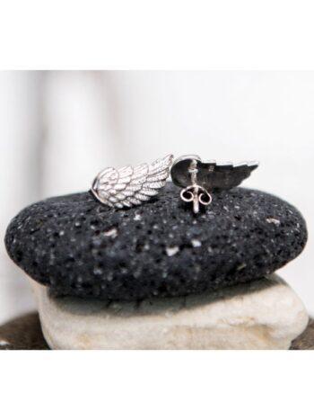 Оксидирани сребърни обеци 