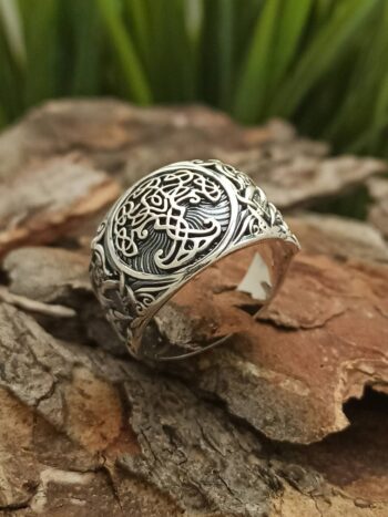 Сребърен пръстен Дървото на живота - Yggdrasil