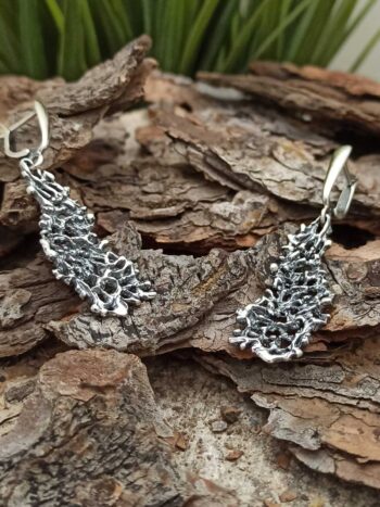 Сребърни обеци 