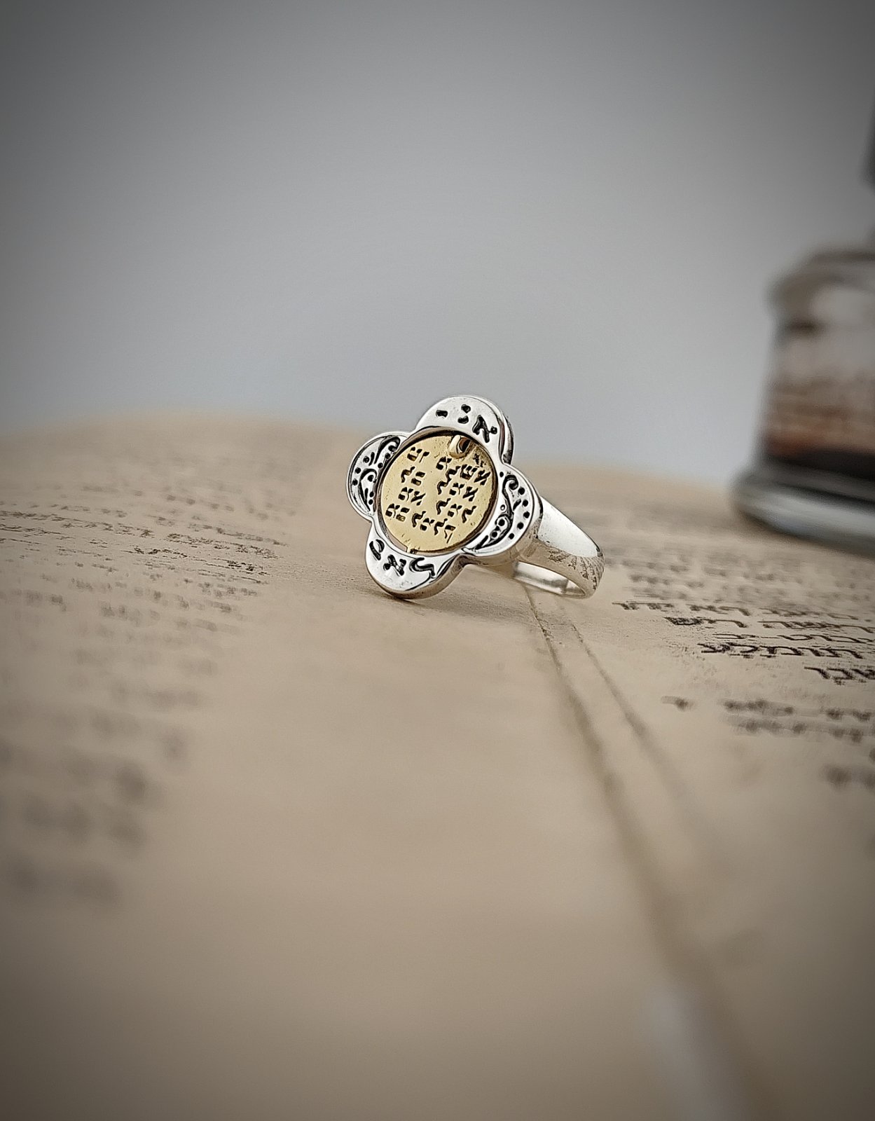 Кабала пръстен ДЕТЕЛИНАТА на КЪСМЕТА