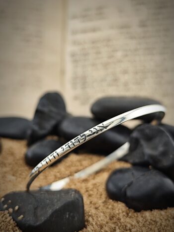 KABBALAH* сребърна гривна с молитва