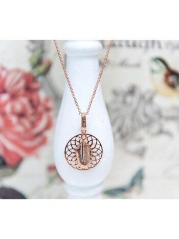 rosegold Сребърен медальон 