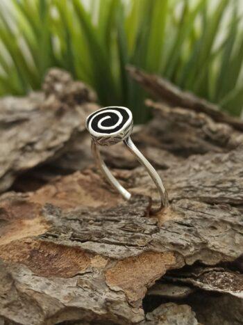 Дамски сребърен пръстен 585R