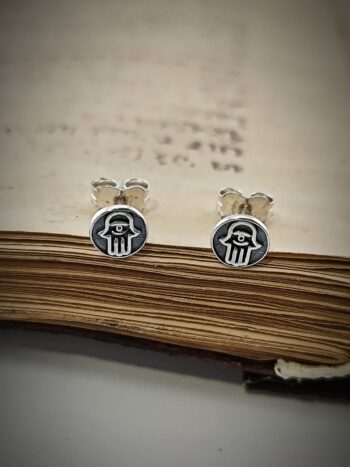 KABBALAH* сребърни обеци “ХАМСА′′ 1500E