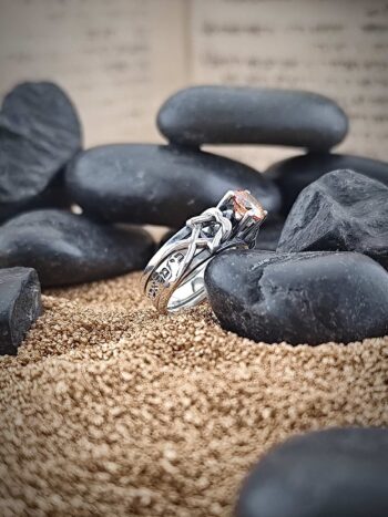 Пръстен с циркон „ЗВЕЗДАТА НА ДАВИД“