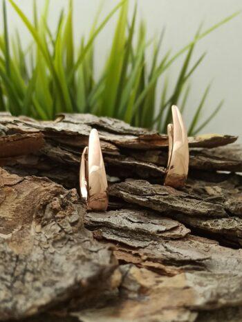 Rosegold сребърни обеци 507E