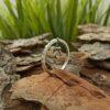Кабала сребърен пръстен МАГЕН ДАВИД – ЗВЕЗДАТА НА ДАВИД със сърце 2