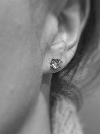 KABBALAH* обеци сребро с циркони