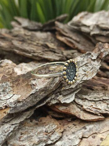 Дамски сребърен пръстен 1587R