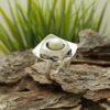 Сребърен пръстен с бяла перла 1158RP