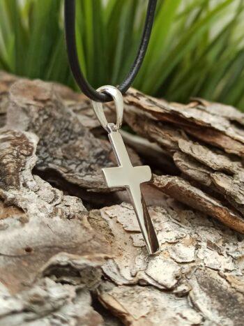Сребърен кръст без разпятие 1012M