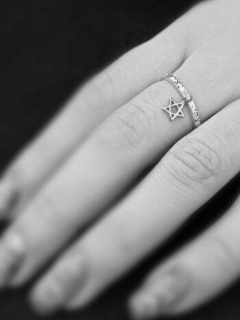 KABBALAH* сребърен пръстен 