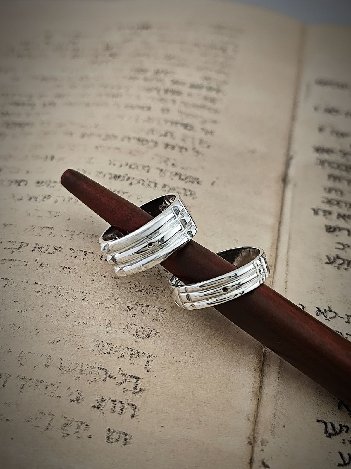 Пръстенът на Атлантида от сребро