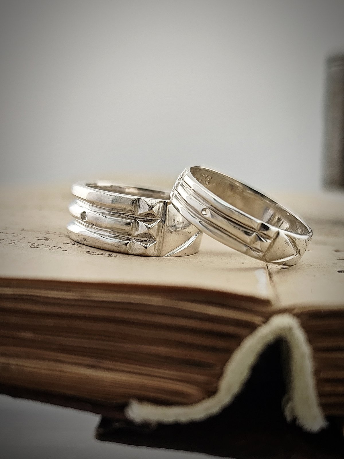 Пръстенът на Атлантида от сребро