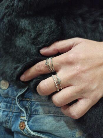 Сребърен пръстен на вечността