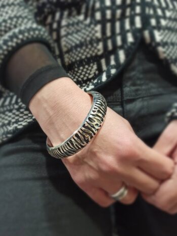 Дамска сребърна гривна 534B