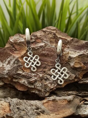 Сребърни обеци 