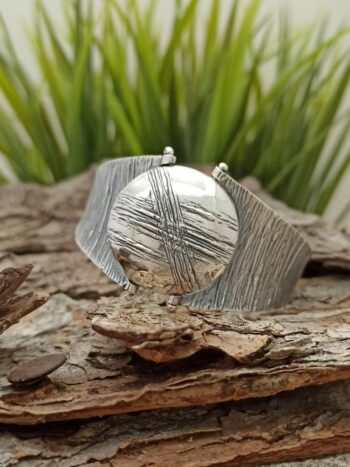 Дамска сребърна гривна 859B