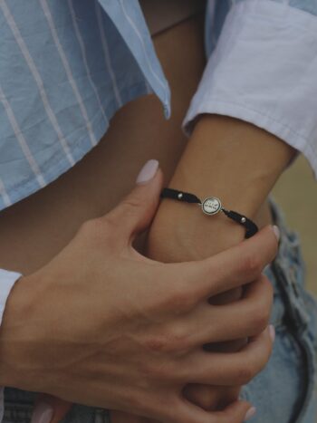 Кабала гривна с черен конец