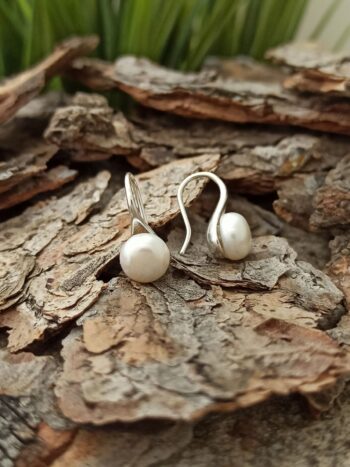 Сребърни обеци 